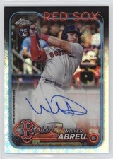 2024 Topps Chrome Logofractor Edition MLB Refractor Wilyer Abreu Auto 17ni