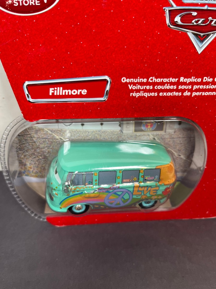 Disney Store Pixar The World Of Cars FILLMORE Van 1:43 Die Cast