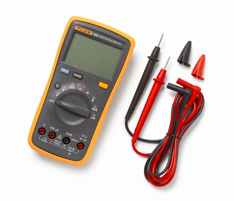 FLUKE 15B+  Multimeter AC DC Digital -  UK Supplied with Free Calibration Cert