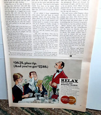 1973 Master Charge Print Ad Relax You’ve Got MasterCard Vintage Credit Card