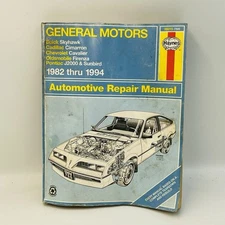 General Motors Cavalier Skyhawk Sunbird 1982 - 1994 Haynes Repair Manual #38015
