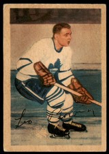 1953-54 Parkhurst VG/EX Leo Boivin #6