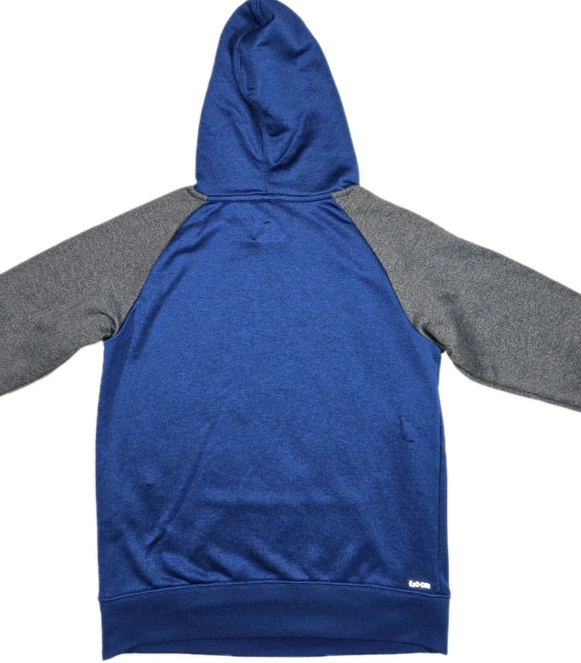 Pulôver masculino Hurley com capuz grande 14/16 azul  - Imagem 3 de 4