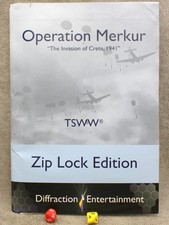 OPERATION MERKUR The Invasion of Crete 1941 UNPUNCHED Diffraction Ent 37811