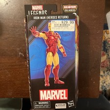 Marvel Legends Iron Man action figure Heroes Return BAF Totally Awesome Hulk 6