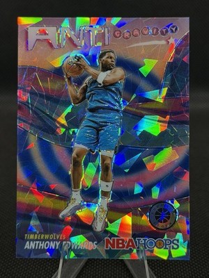 Panini 2023-24 NBA Hoops Anthony Edwards Anti-Gravity Prizm #14 /99