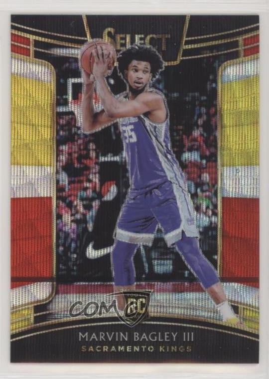2018-19 Panini Select Concourse Tri-Color Prizm Marvin Bagley III #15 0w6