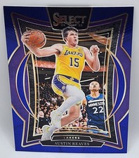 2024-25 Panini Select #40 Austin Reaves Blue Prizm
