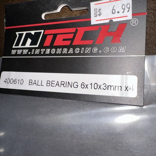 Cuscinetto a sfera Intech 6x10x3mm (4pz) nuovo/sigillato - USA&INT- NOS - Foto 4 di 4