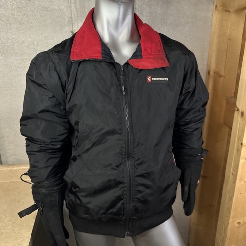 Gerbing 12V Heated Motorcycle Jacket Liner Men’s LR Black/Red Plug-In USA - READ