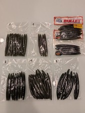 Sawamura Bullet 4-inch Fast Sinking Slow Sinking 62-piece Set Lure Worm