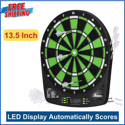 Soft Tip Electronic Dart Board Game Fat Cat Darts Viper Sport LCD Display Score