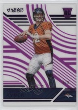 2016 Panini Clear Vision Rookies Level 2 Purple 2/9 Paxton Lynch #156 un2