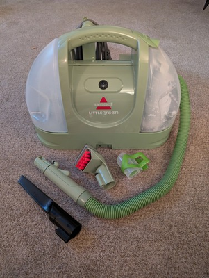 #ad #ad BISSELL Little Green MultiPurpose Portable Carpet amp; Upholstery Cleaner Complete⭐ $40.48