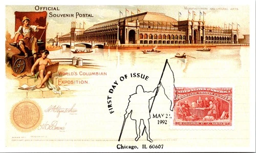 DR JIM STAMPS US MAXI CARD COLUMBUS AT LA RABIDA FIRST DAY ISSUE