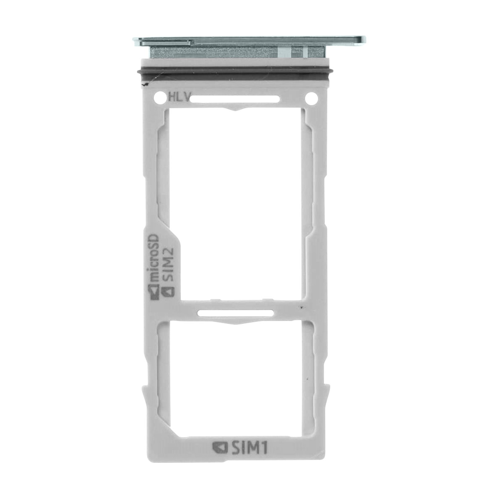 Porte carte SIM vert de rechange compatible Samsung Galaxy S10