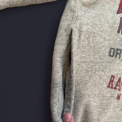 Polo Ralph Lauren Patchwork Multicolore Pullover Felpa con Cappuccio Adulto Taglia XS New York - Foto 5 di 6