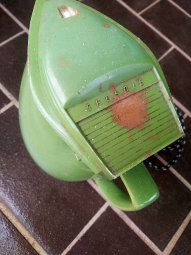 Vintage Speedy Brand Ceramic Electric Jug -whistler Antique Kettle Pot Green - Picture 5 of 11