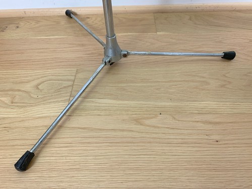 Star Pearl 60s Vtg Lightweight Flat Flush Bsae CYMBAL STAND Floor Holder Japan - Picture 4 of 6