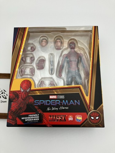 Mafex No.241 Friendly Neighborhood Spider-Man Actionfigur Neu Japan - Bild 1 von 9