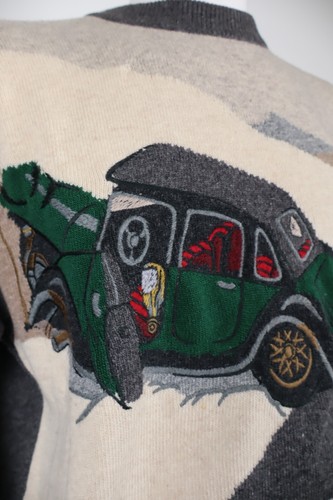 ICEBERG DON'T DRINK & DRIVE MAGLIONE UOMO TG 3 SWEATER MAN ITALY CASUAL VINTAGE - Imagen 4 de 10