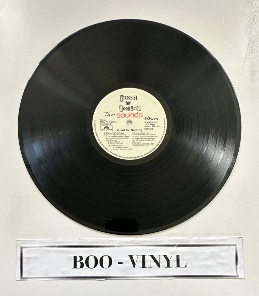 Good For Nothing, The Sounds Album Vol. 1 Various Artists Rock EX / VG+ - Image 3 of 4