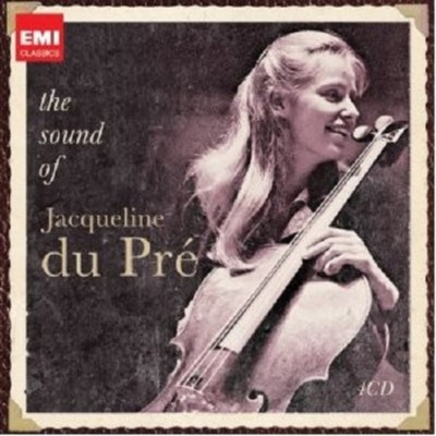 THE SOUND OF JACQUELINE DU PRE 4 CD NEU KLASSIK ELGAR/DELIUS/HAYDN/DVORAK/+