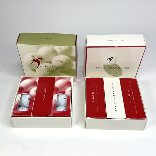 Pelotas de golf Hudson’s Wilson Ultra 500 2 cajas de 9 cada una The Players Club nuevas en caja - Imagen 3 de 12