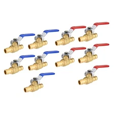 EFIELD 10PCS Pex-A Expansion 1/2 Inch Full Port  Brass Ball STOP/SHUT OFF Valve
