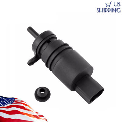 #ad New For Mercedes Benz W210 W211 W220 W203 W163 Black Windshield Washer Pump $610.03
