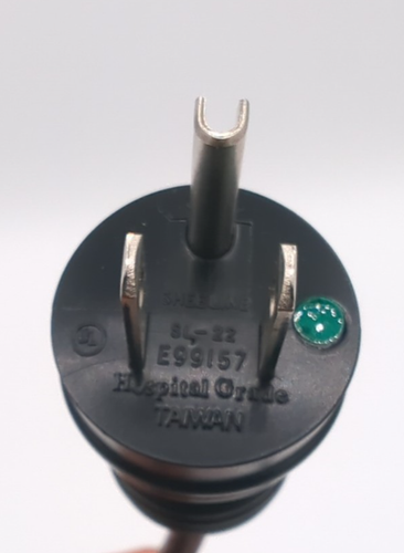 I-Sheng UL E88265 SJT 3 Prong 18 AWG 300v VW-1 CSA LL81924 HospitalGrade AC Cord - Picture 7 of 9