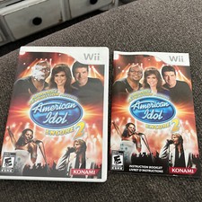 KARAOKE REVOLUTION PRESENTS: AMERICAN IDOL ENCORE 2 NINTENDO WII GAME FREE SHIP