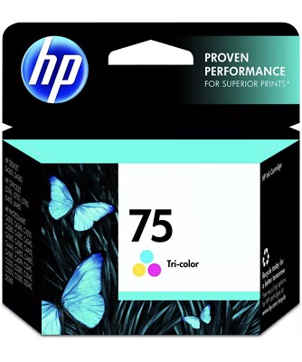 HP 75 (CB337WN) Tri-Color Ink Cartridge 882780957329| eBay