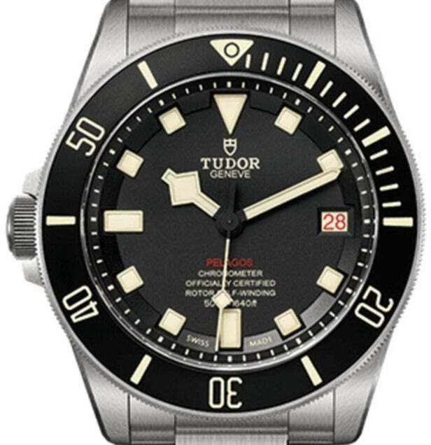 Tudor Pelagos LHD Titanium Black dial Mens watch 42 M25610TNL-0001