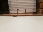 Handmade 4 Hook Fish Shaped Wooden Wall Coat Rack — photo 3