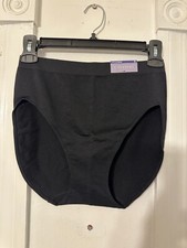 Catherines Intimates Hi-Cut Brief Size 9 Black