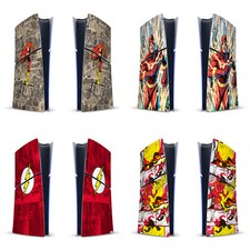 THE FLASH DC COMICS COMIC BOOK ART VINYL SKIN DECAL FOR PS5 SLIM DIGITAL CONSOLE