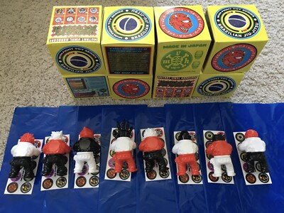 Mutant Vinyl Hardcore BJJ Fighters Set Of 8 Jiu Jitsu Sofubi MVH