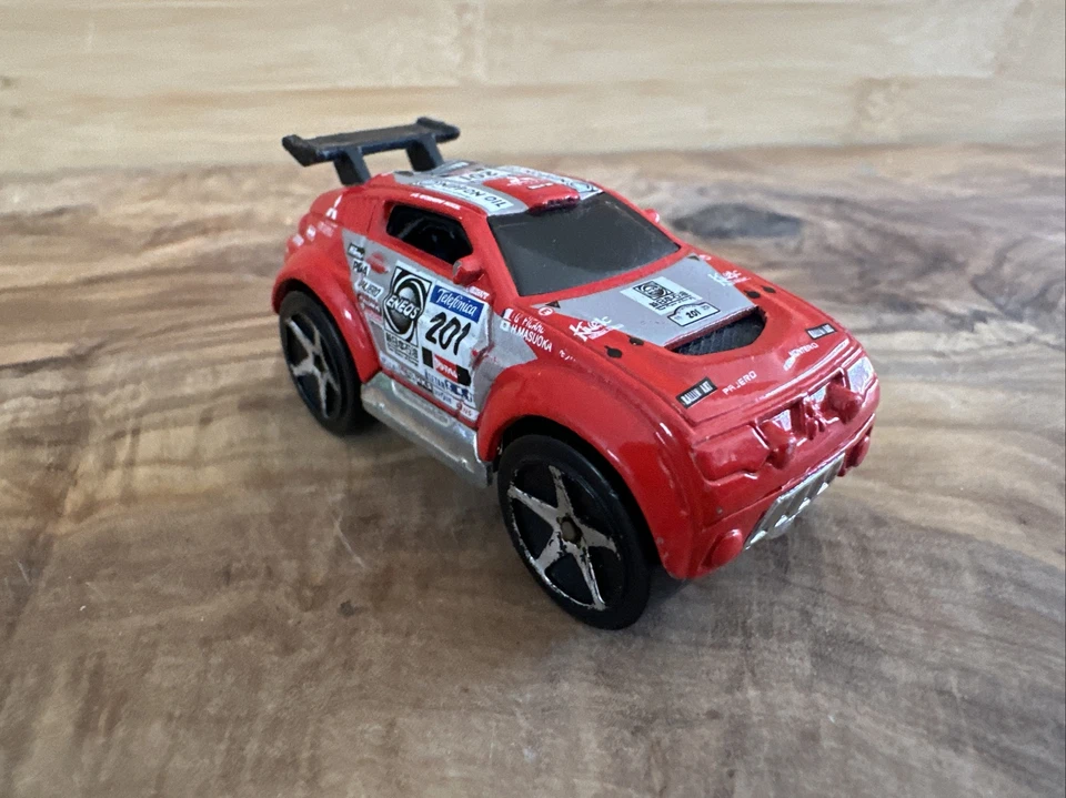 2003 Hot Wheels First Edition MITSUBISHI PAJERO Red 1:64 Diecast Car Toy - Image 3 of 4