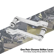 Chrome Gear Shift Lever w/ Shifter Peg Fit For Harley Trike 08 up Softail FL