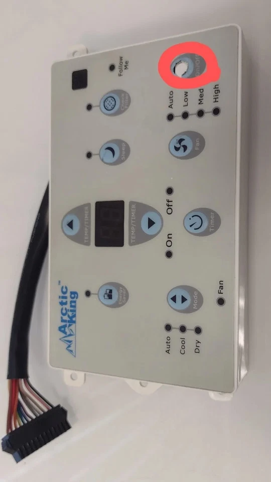 AKTW10CR62 UL1-KC30C E166702 Touchpad Control de Articking Portátil AC Foto 2 de 4