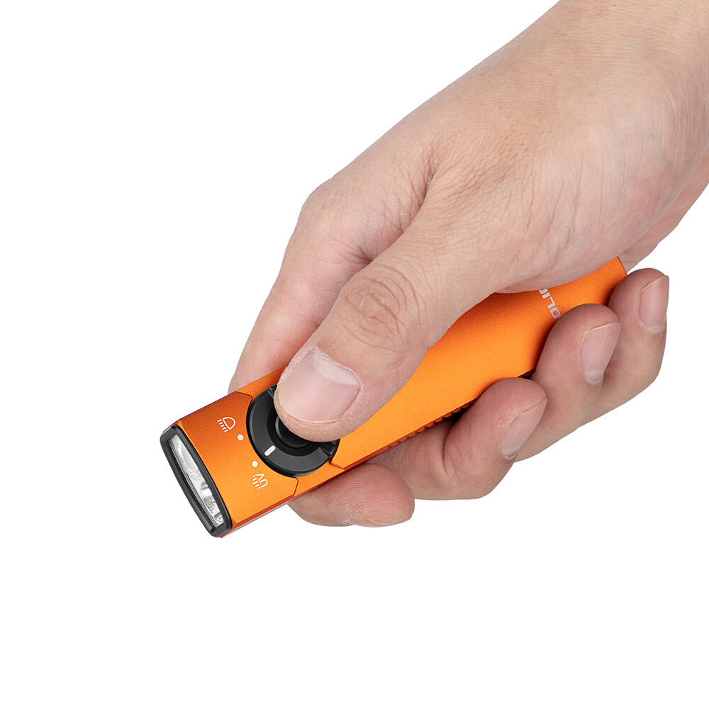 Olight オーライト Arkfeld UV LEDライト CW オレンジ Olight Arkfeld UV Flashlight - 365nm UV Torch - Olight Australia