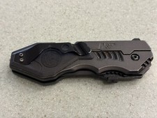 Smith & Wesson M&P Folding Knife with Drop Pt SWMP4LS in very good condition
