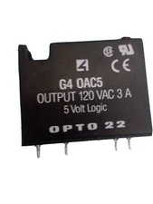 NEW OPTO 22 G4-OAC5 Digital Output Module (120 Vac, 3A) 5 Volt Logic