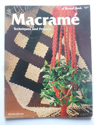Makramee Techniken und Projekte - Vintage 70er Jahre Musterbuch