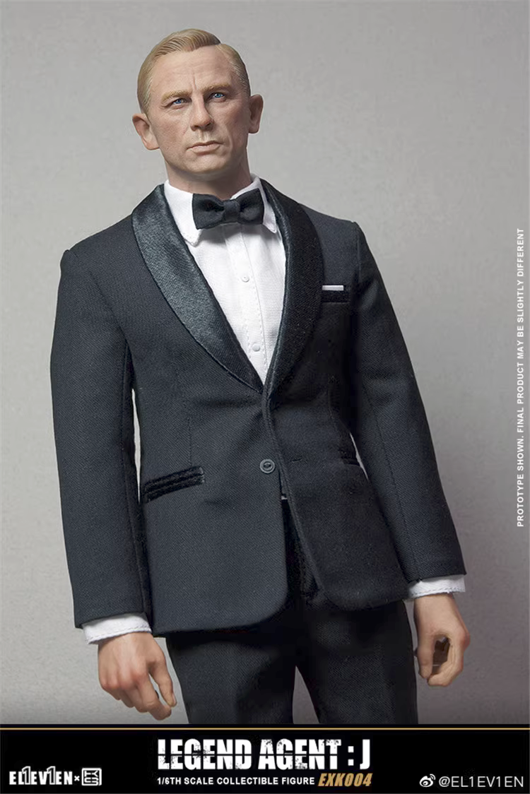 New Eleven X Kai Studio EXK004 1/6 Agent Man James Bond New Eleven X Kai Studio EXK004 1/6 Agent Man James Bond