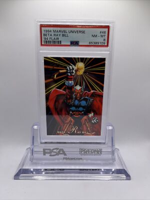 1994 Flair Marvel Universe Beta Ray Bill #46 - PSA 8 NM-MT