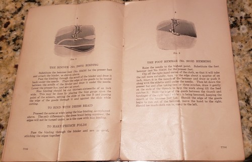1907 Singer Sewing Machine Instructional Manuals & Catalogue For Family 27-4 - Picture 7 of 24