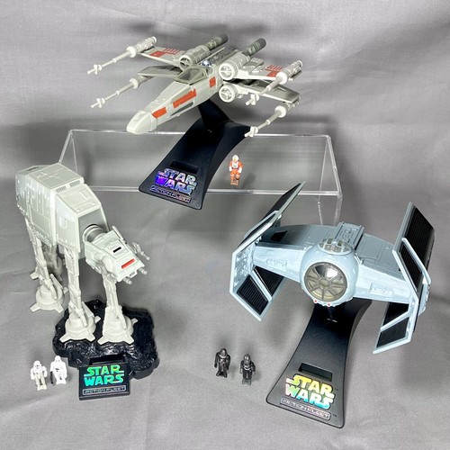 1995 Micro Machines Star Wars Action Fleet AT-AT / X-Wing And Vader’s Tie