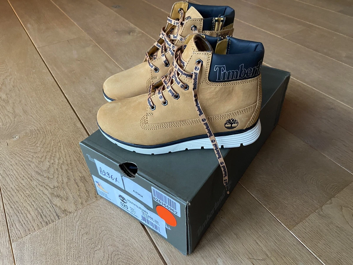 val Overeenstemming Peave Timberland Killington 6 Inch Yellow Nubuck Leather Boots UK1.5 &amp; UK2.5  - A296X | eBay